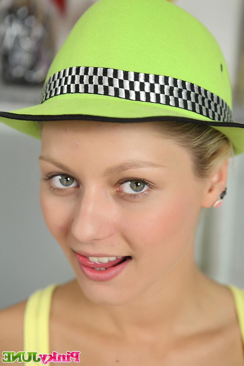 15P Beautiful blonde teen