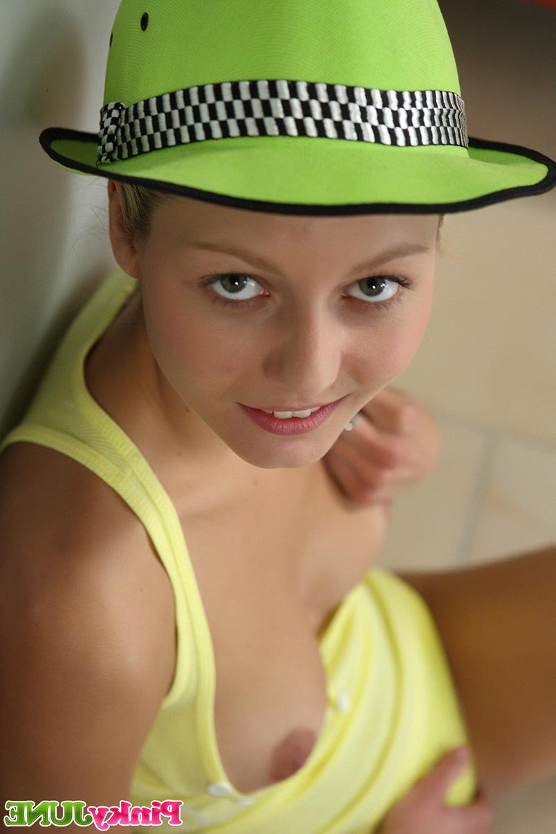 15P Beautiful blonde teen