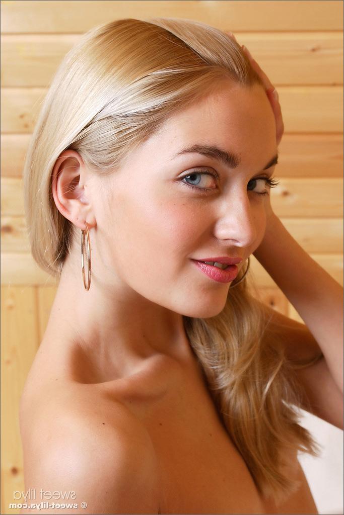 12P Luscious Russian teen Sweet Lilya shows off her pussy