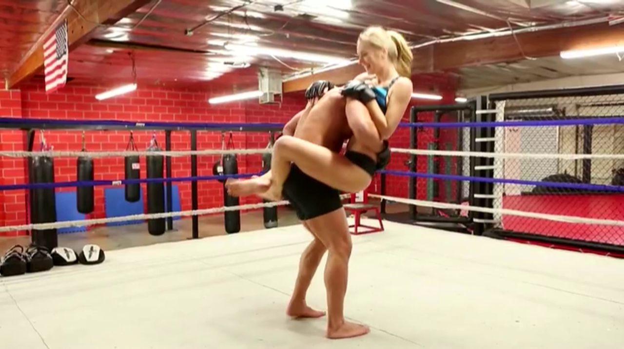 16P Petite Natalia Starr banged by her hunky mma coach