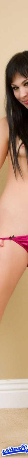 18P Reanna purple satin panties a gift from a fan