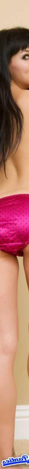 18P Reanna purple satin panties a gift from a fan