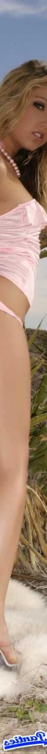 18P Peachez pink satin bikini panties outside