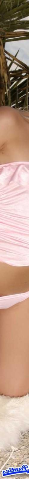 18P Peachez pink satin bikini panties outside