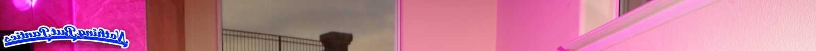 18P Peachez pink satin panties topless