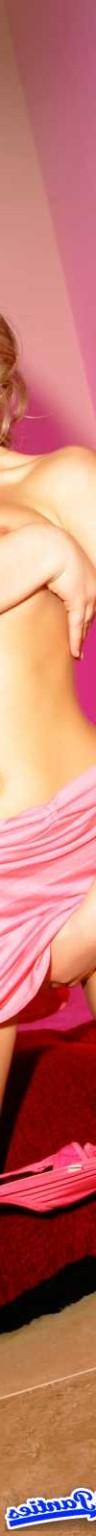 18P Peachez pink satin panties topless