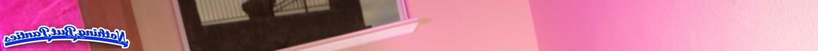 18P Peachez pink satin panties topless