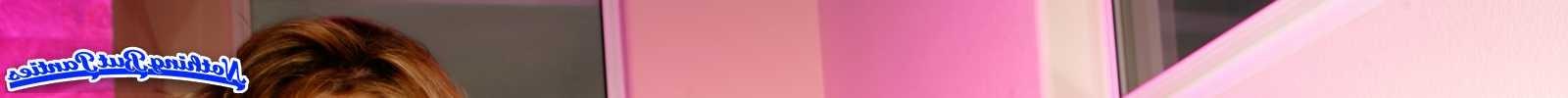 18P Peachez pink satin panties topless