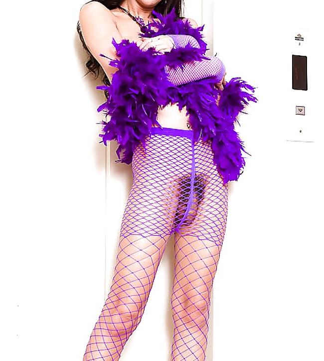 25P Fishnet and pantyhose