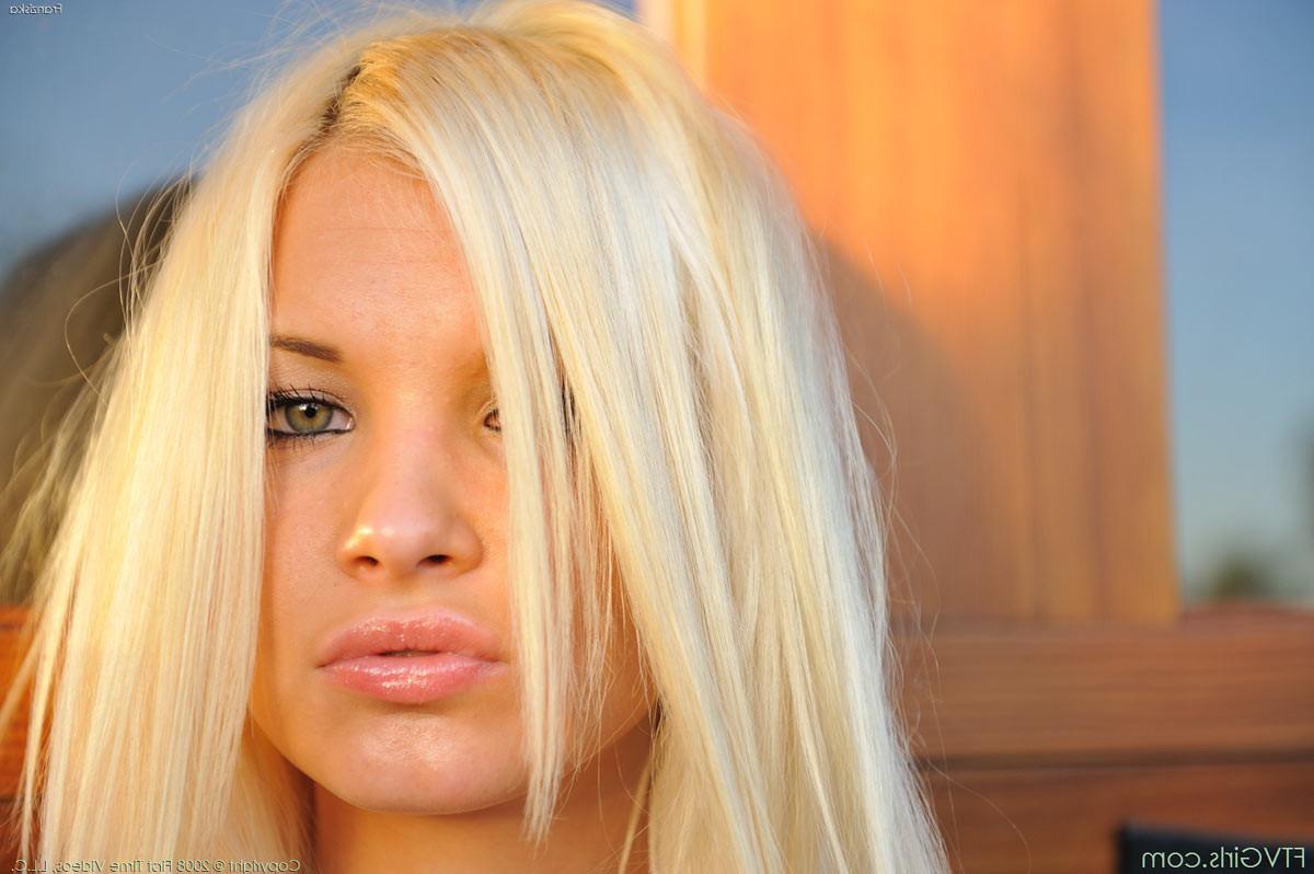 15P Cute barely legal blond teen stuffing her panties