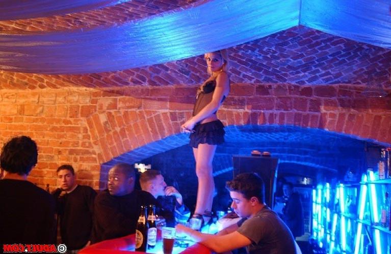 18P Ordinary private club party turning into naughty hardcore orgy