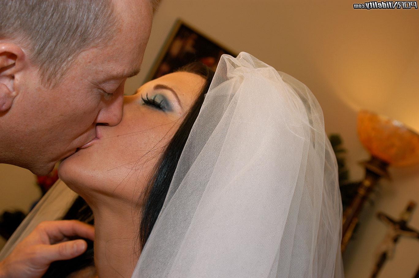 16P Jayden James gets nervous before her wedding she get fucked