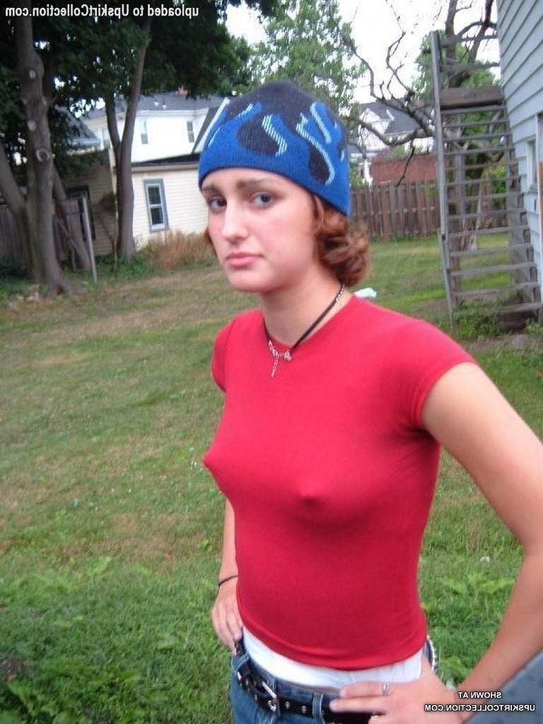15P Their cloths are wet and sheer exposing nips