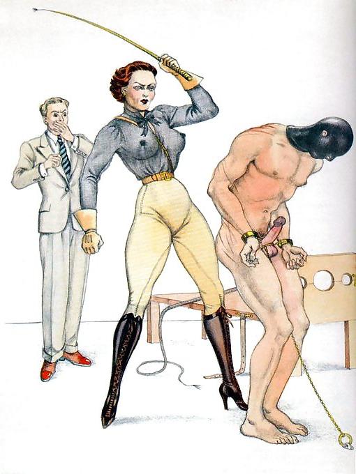 23P FemDom cartoon 1