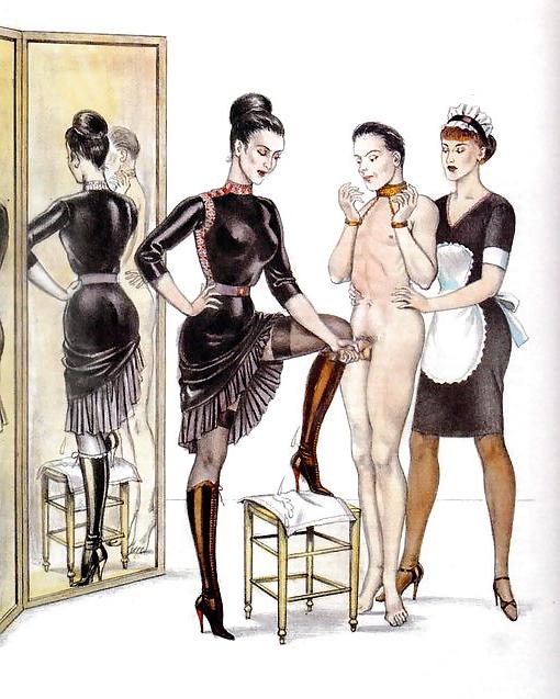 23P FemDom cartoon 1