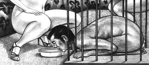 23P FemDom cartoon 1