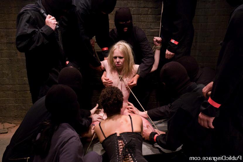15P Slave blonde Sarah Jane Ceylon in taboo BDSM fantasy