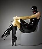 7P Femme sexy latex