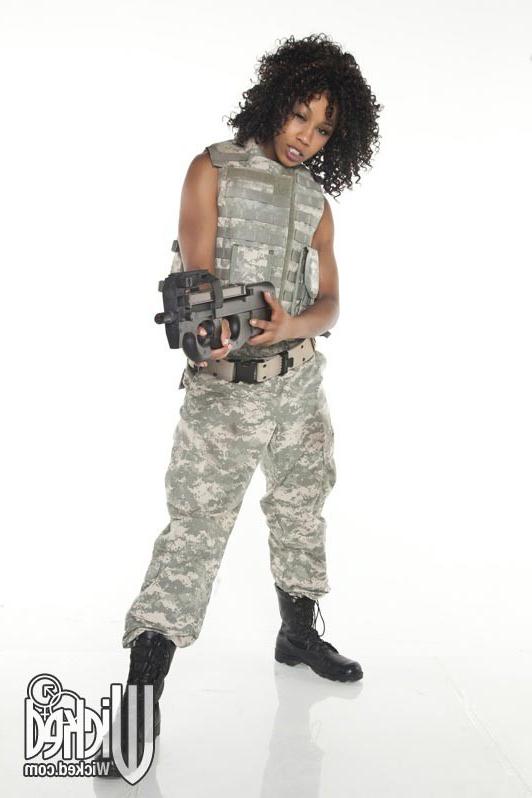 16P Ebony marine Misty Stone strips out of her uniform and gets fucked by a horny gu