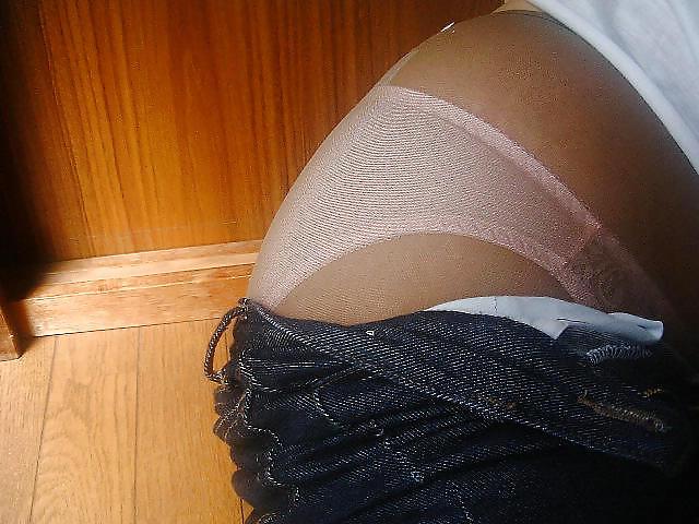 9P Nylon Panties and Pantyhose, Side View