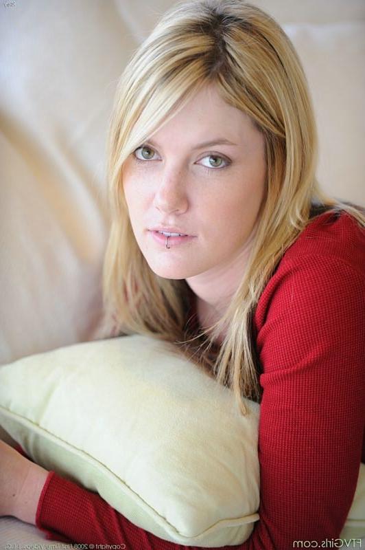 15P Tall skinny blonde teen gets sticky cum on her toy