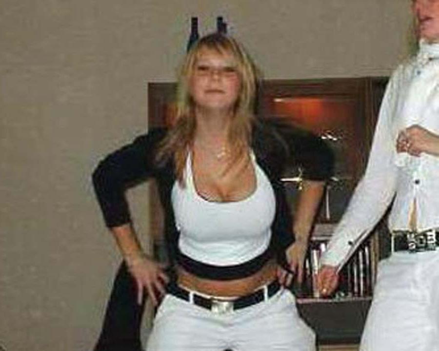 12P Foxy blonde teen girl with huge tits