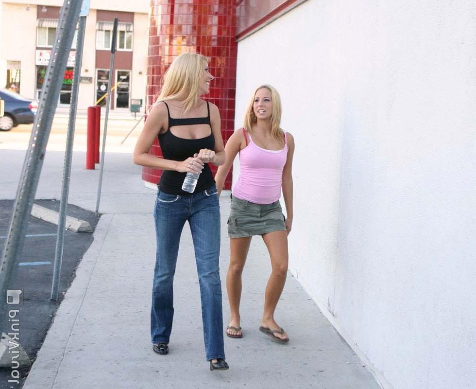 16P Sexy blonde teen and a couple fucking hard