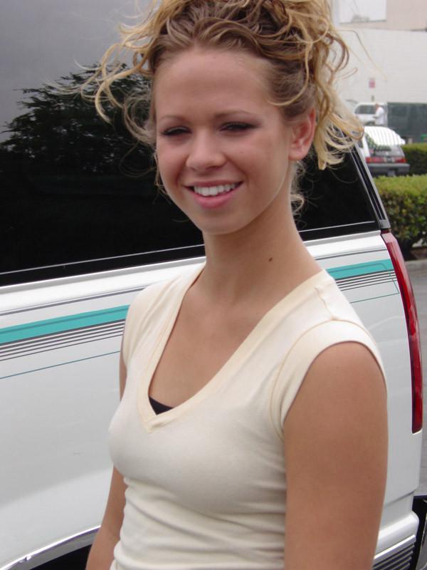 15P Blonde teen babe hard gangbang action