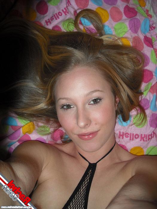 15P Rachel Sexton in a full fishnet outfit