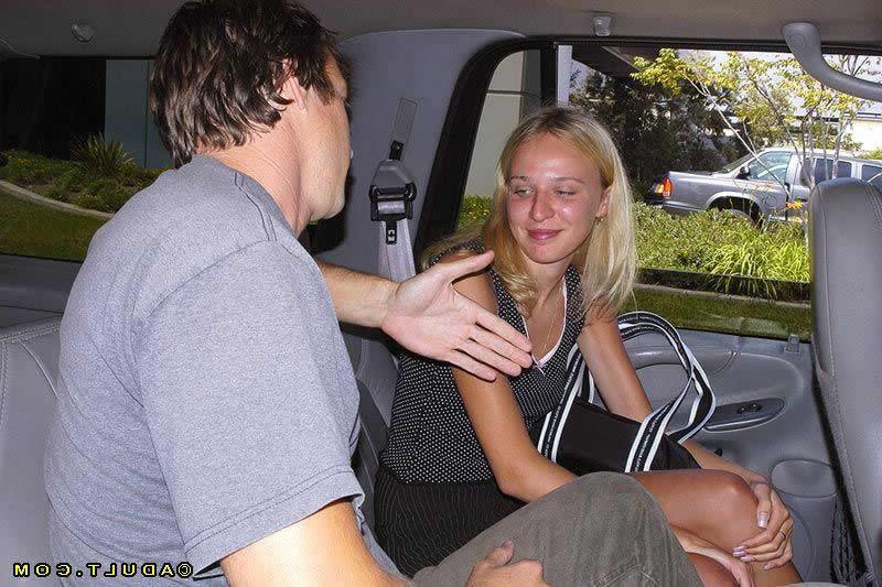 14P Blonde teen hitchhiker getting stuffed