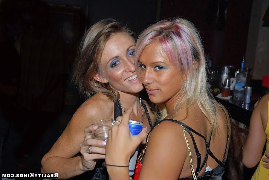 14P Amazing hayley rides a hard cock with her hot lesbian club chicks in these hot c