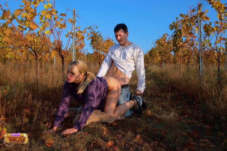 15P Natural busty teen in outdoor hardcore sex actions