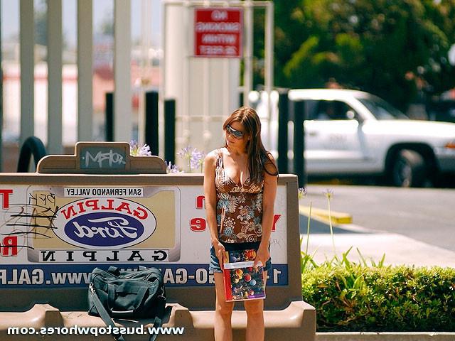 16P Pretty whore from the bus stop gets fucked in reverse cow girl