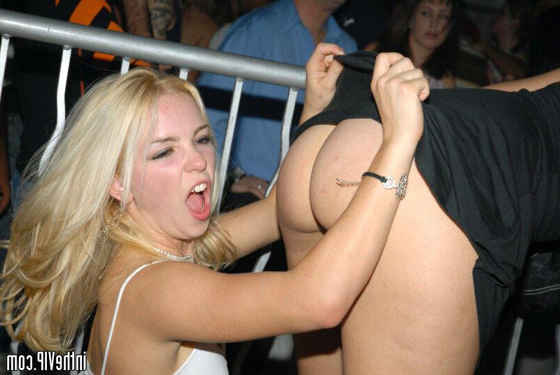 13P Super hot club footage of these babes rockin out naked on the dancefloor and eat