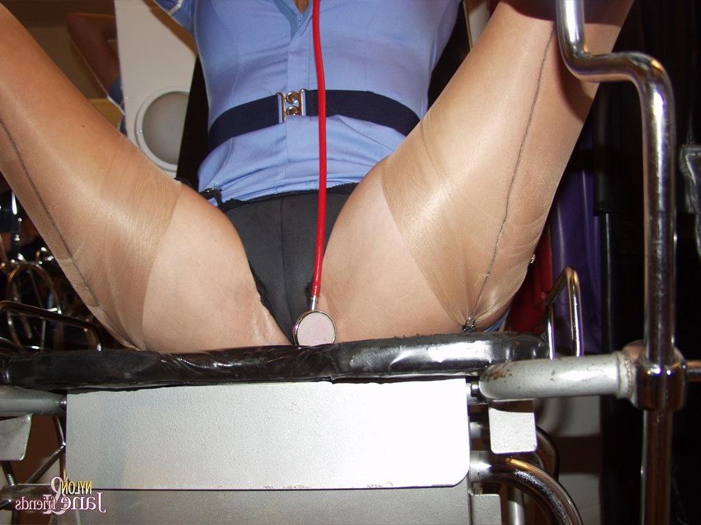 14P Kinky nurse nylon Jane