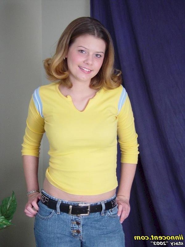 16P First Time Teen Spreading Her Tight Pink Twat Open
