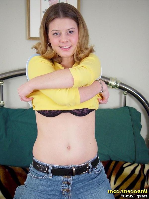 16P First Time Teen Spreading Her Tight Pink Twat Open