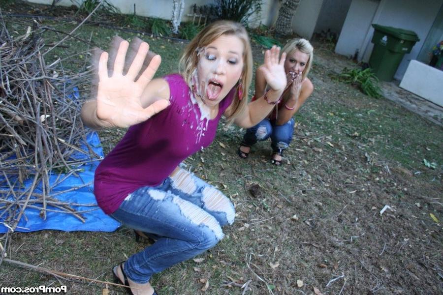 16P Kimberly Kiss creamed with huge loads of sperm