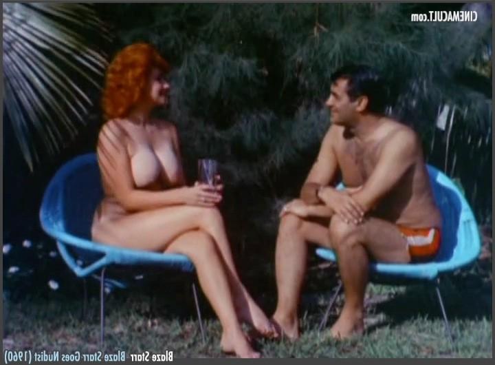 16P Redhead stripper from 1960 Blaze Starr goes nudist