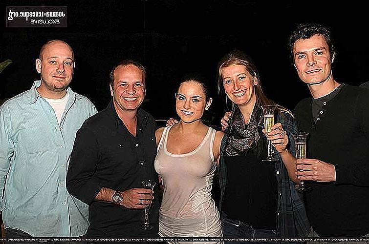 16P Joanna Jojo Levesque exposing hard nipples in totally wet shirt