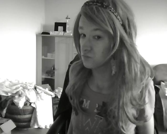 15P Crossdress teen blond young german 