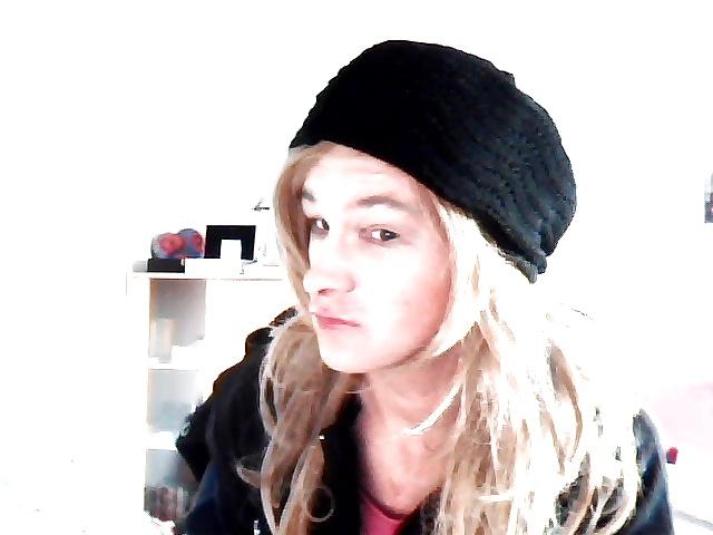 15P Crossdress teen blond young german 