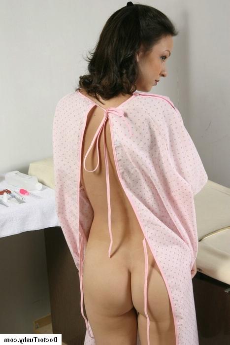 16P blonde nurse babe medical exam