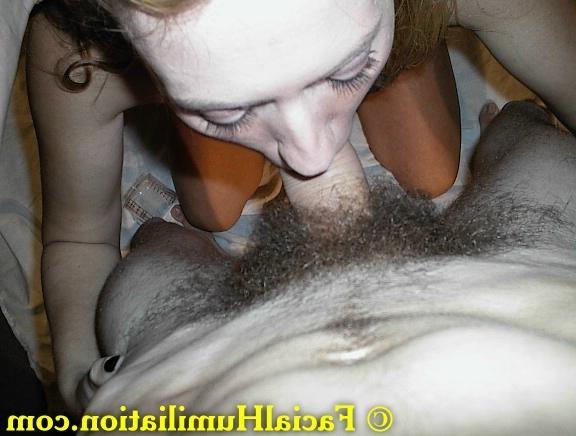 16P Blonde club whore gets her face fucked and filled