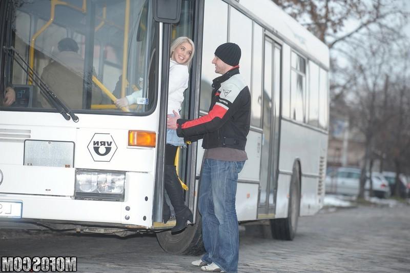 16P Crazy blonde teen babe fucks and sucks for a facial on the bus