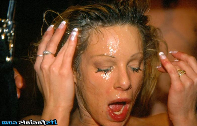 17P Facial bukkake gangbang session with nasty slut pornstars