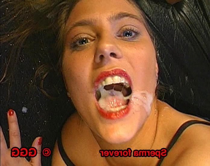 16P Slut eating cumshots in extreme german bukkake gangbang