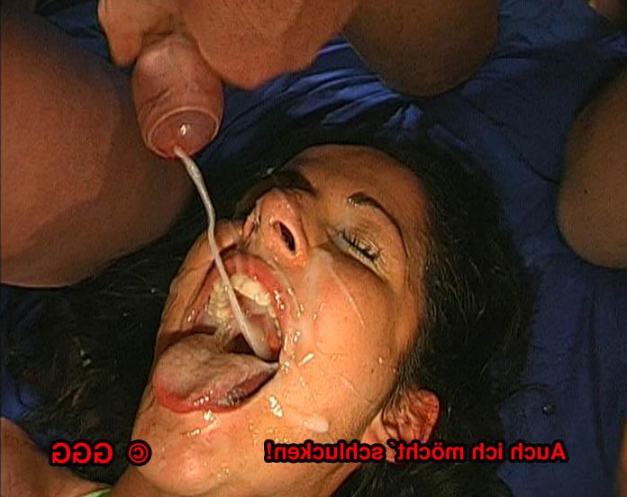 16P Facial cumshots and cum swallowing bukkake gangbang