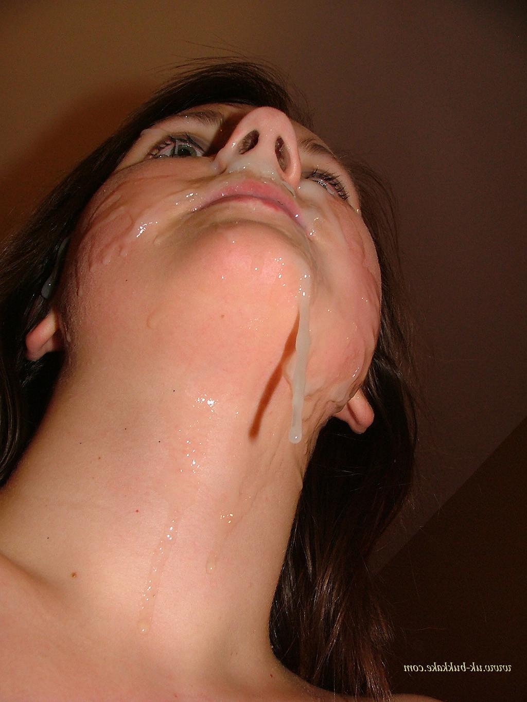 12P Girls who love cum in nice bukkake party