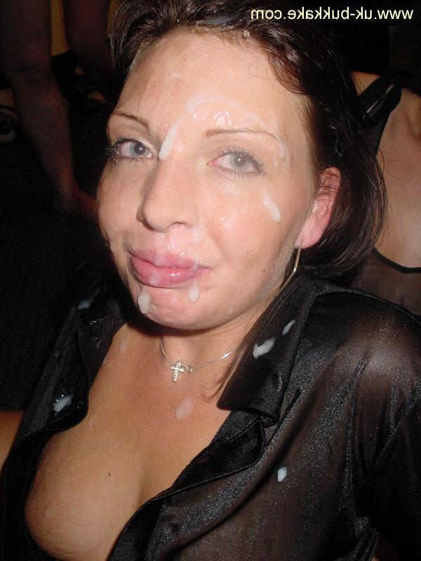 12P Girls who love cum in nice bukkake party